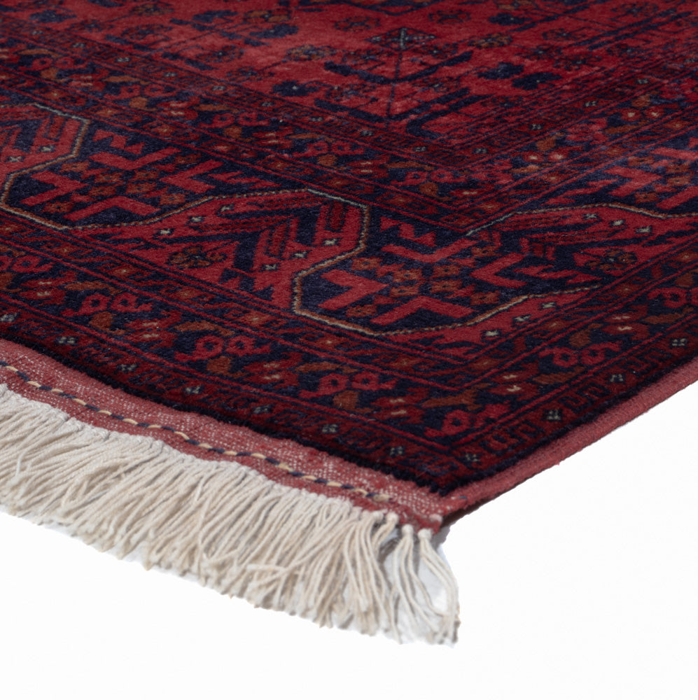 Afghan Teppich - Royal - 194 x 147 cm - rot