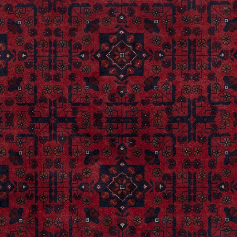 Afghan Teppich - Royal - 194 x 150 cm - rot