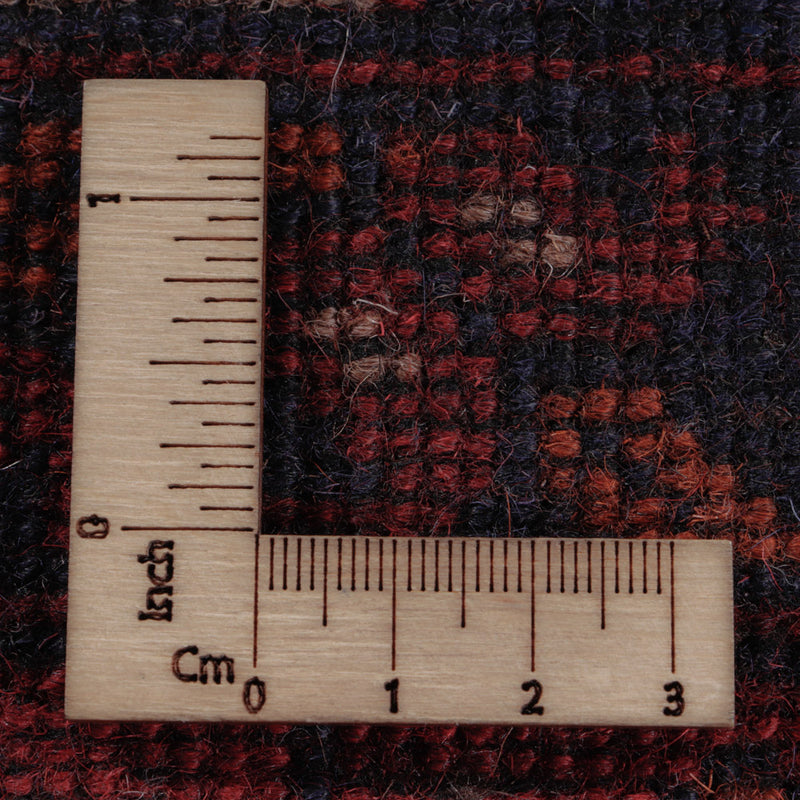 Afghan Teppich - Kunduz - 193 x 149 cm - rot