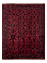 Afghan Teppich - Royal - 193 x 149 cm - rot