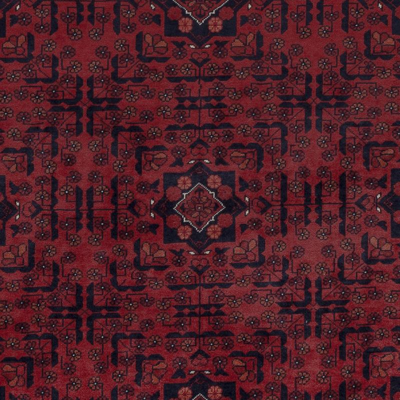 Afghan Teppich - Royal - 202 x 151 cm - rot