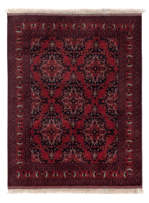 Afghan Teppich - Royal - 196 x 146 cm - rot