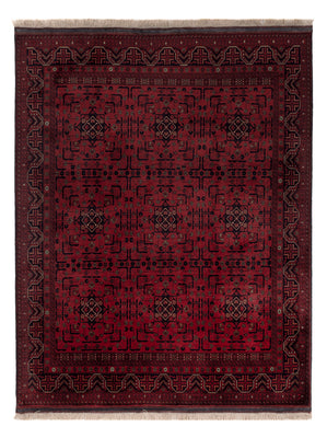 Afghan Teppich - Royal - 191 x 148 cm - rot