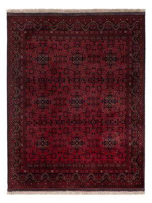 Afghan Teppich - Royal - 191 x 148 cm - rot
