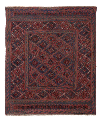 Afghansk kilim Tæppe 126x146cm