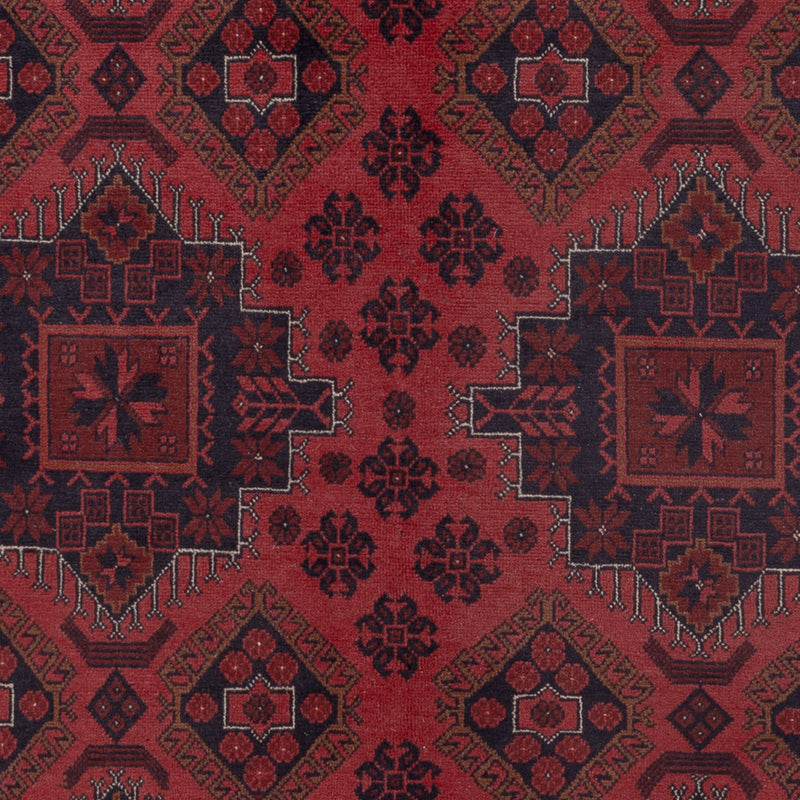 Afghan Teppich - Kunduz - 297 x 205 cm - rot