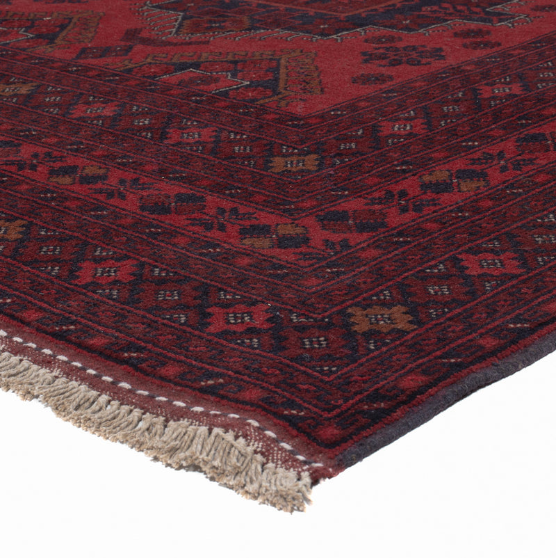 Afghan Teppich - Kunduz - 297 x 205 cm - rot