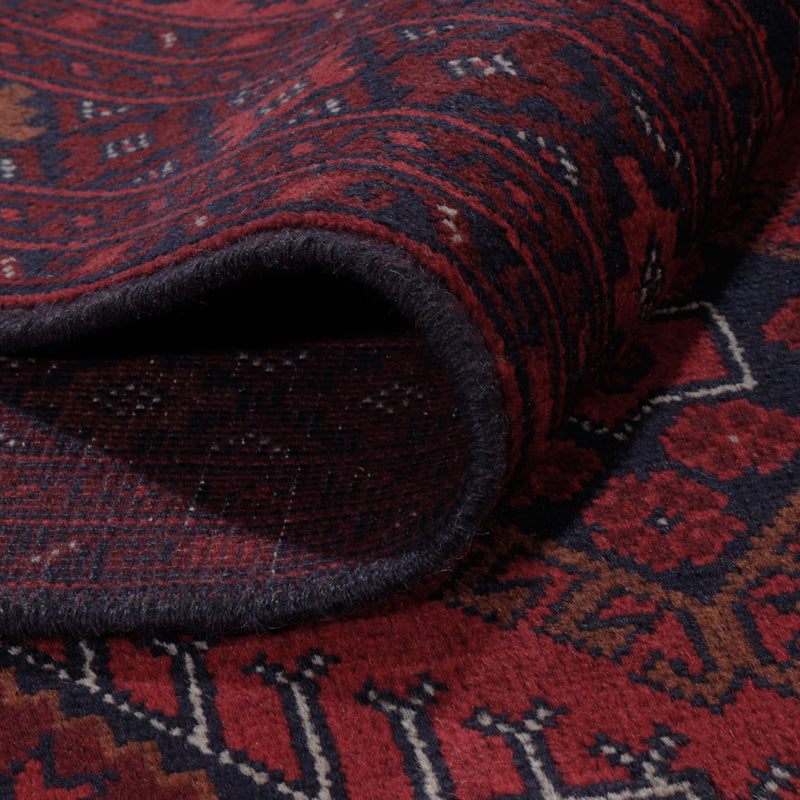 Afghan Teppich - Kunduz - 297 x 205 cm - rot
