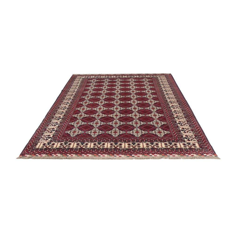 Afghan Teppich - Kunduz - 289 x 200 cm - rot