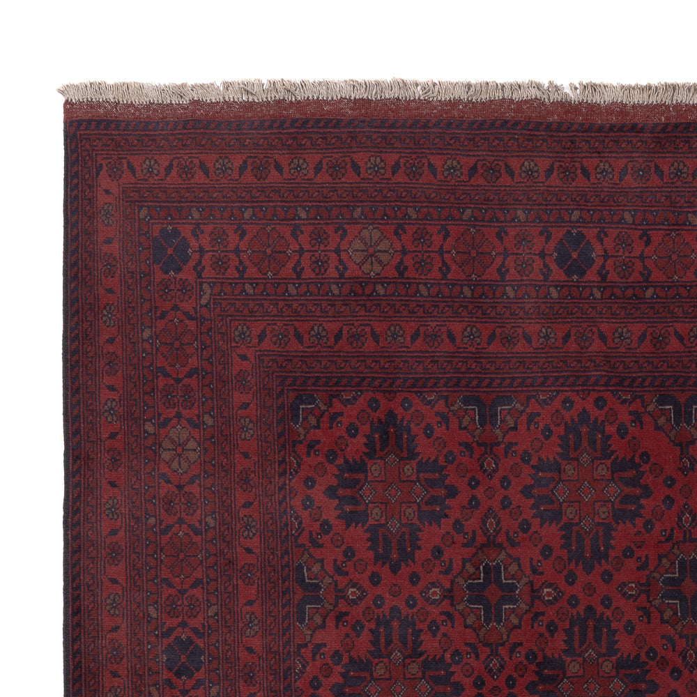 Afghan Teppich - Kunduz - 298 x 205 cm - rot