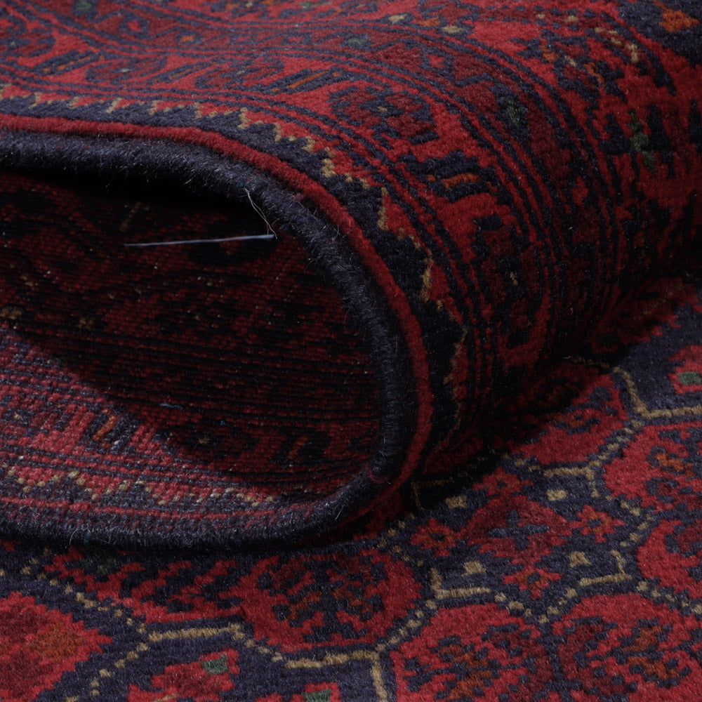 Afghan Teppich - Kunduz - 296 x 204 cm - rot