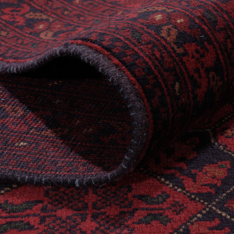 Afghan Teppich - Kunduz - 295 x 202 cm - rot