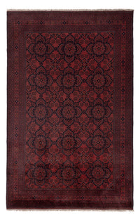 Afghan Teppich - Kunduz - 301 x 202 cm - rot
