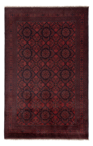 Afghan Teppich - Kunduz - 301 x 202 cm - rot