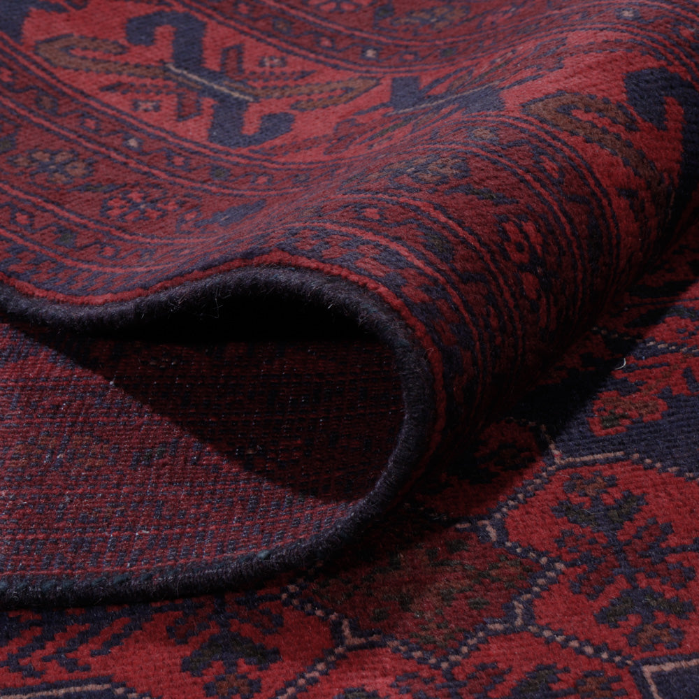 Afghan Teppich - Kunduz - 295 x 193 cm - rot
