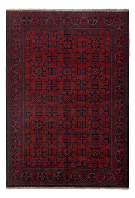 Afghan Teppich - Kunduz - 292 x 202 cm - rot