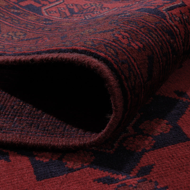 Afghan Teppich - Kunduz - 285 x 208 cm - rot