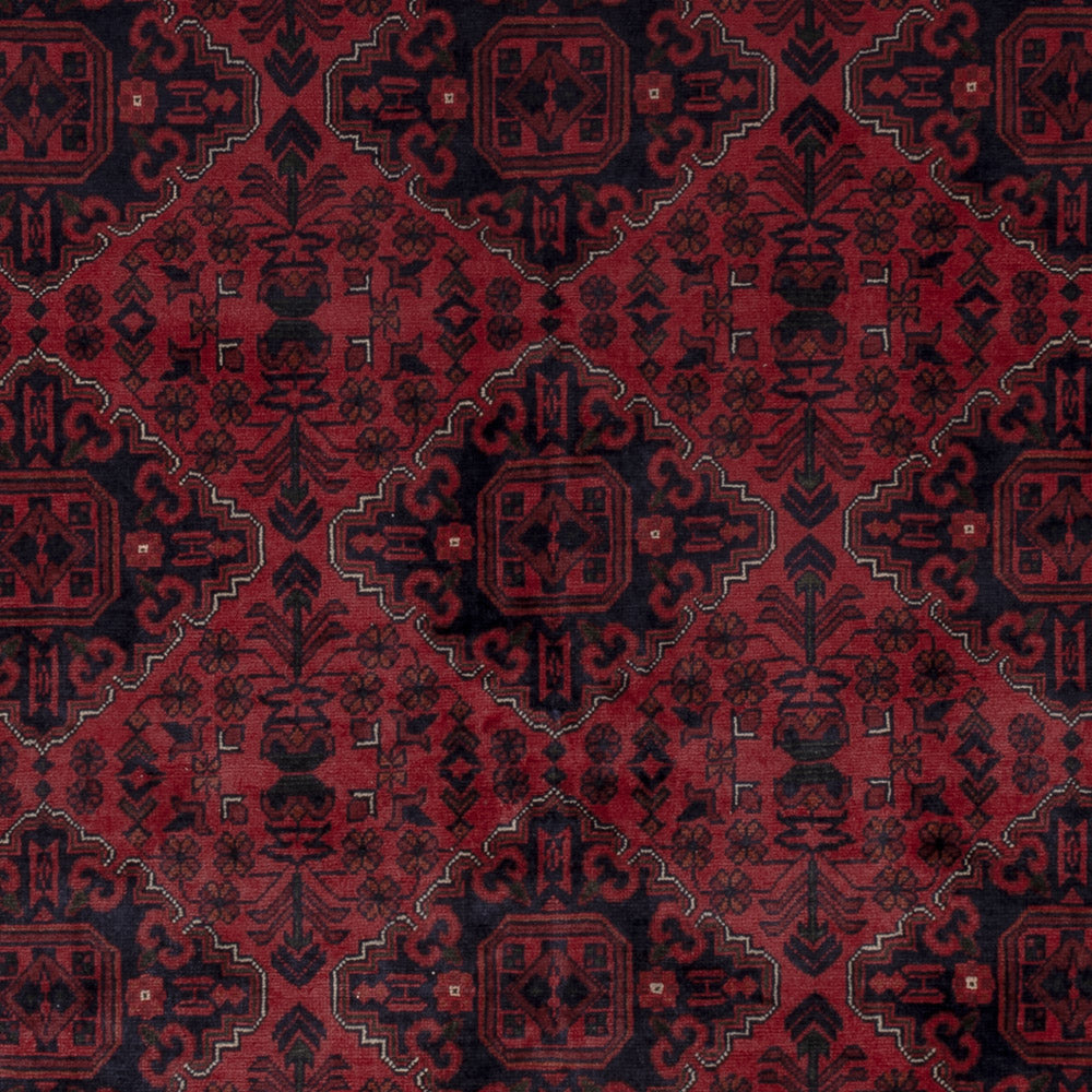 Afghan Teppich - Kunduz - 294 x 199 cm - rot