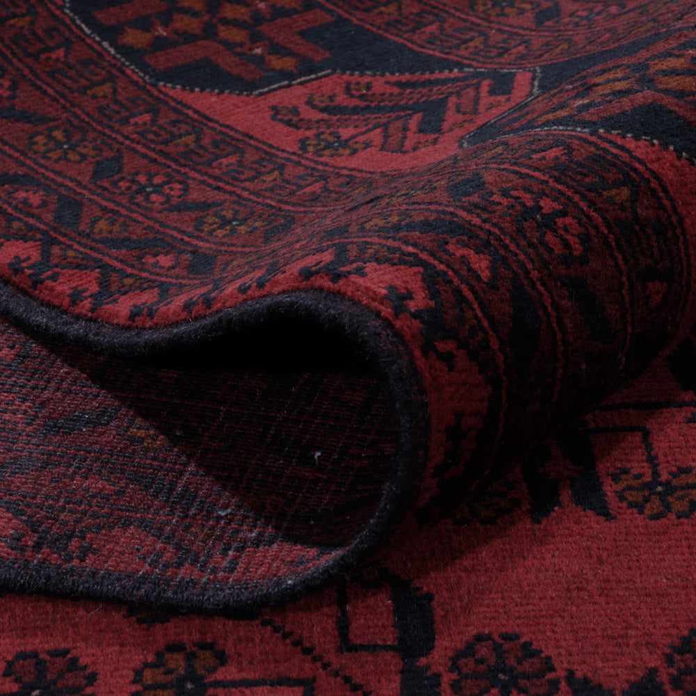 Afghan Teppich - Kunduz - 292 x 196 cm - rot