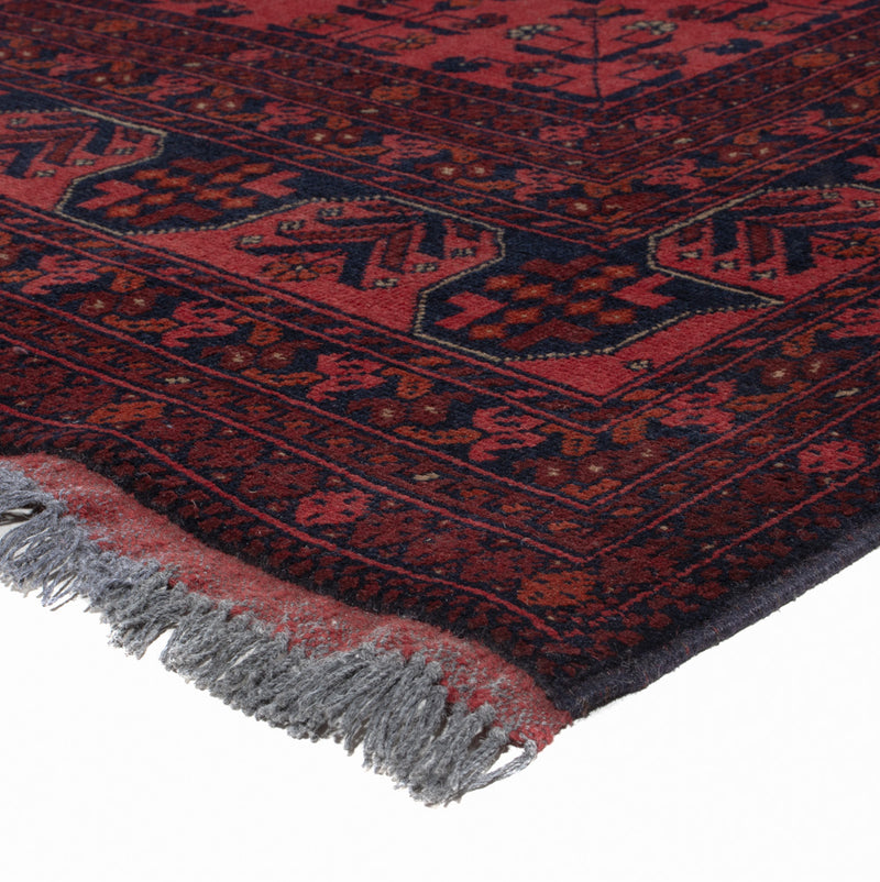 Afghan Teppich - Kunduz - 286 x 201 cm - rot