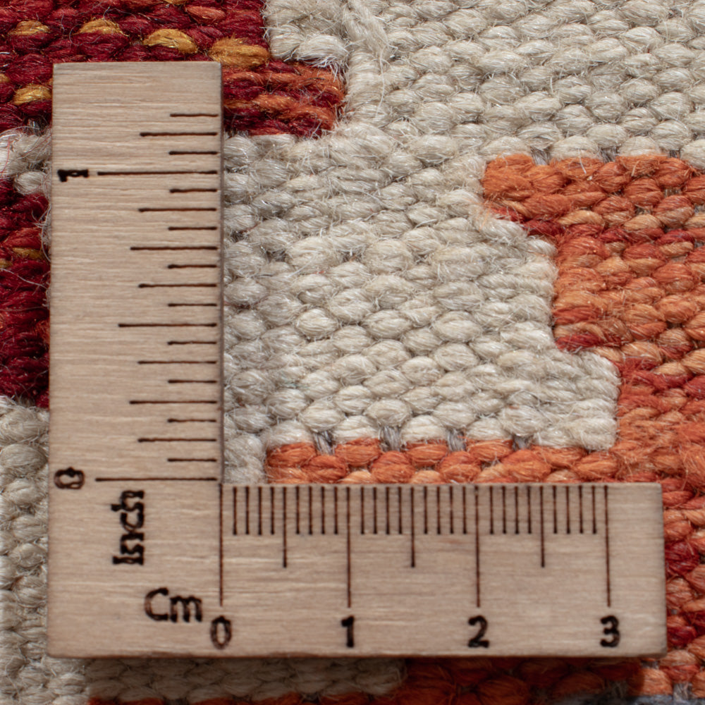 Läufer Kelim - Splash - 192 x 60 cm - mehrfarbig