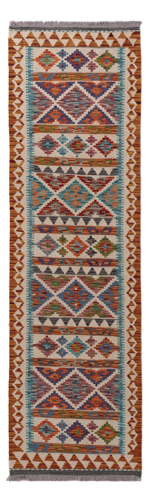 Kilim Maimana Tæppe 58x193cm - Uldtæppe