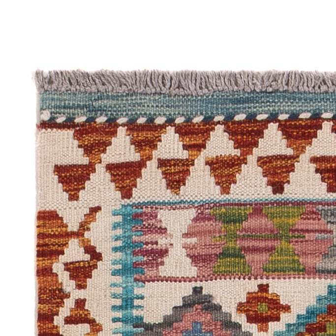 Kilim Maimana Tæppe 191x57cm - Uldtæppe