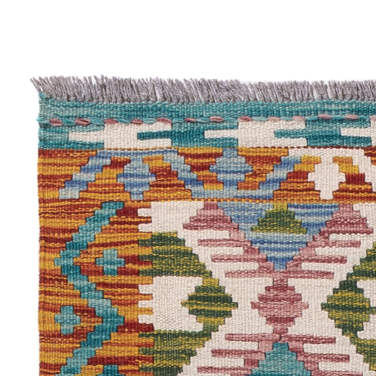 Kilim Maimana Tæppe 195x60cm - Uldtæppe