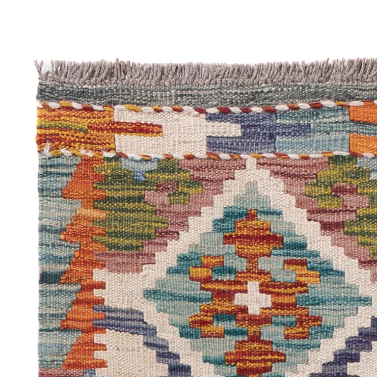 Kilim Maimana Tæppe 188x64cm - Uldtæppe