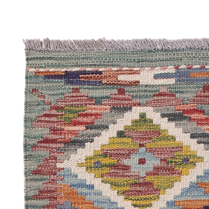 Kilim Maimana Tæppe 195x60cm - Uldtæppe