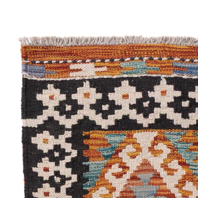 Kilim Maimana Tæppe 203x68cm - Uldtæppe
