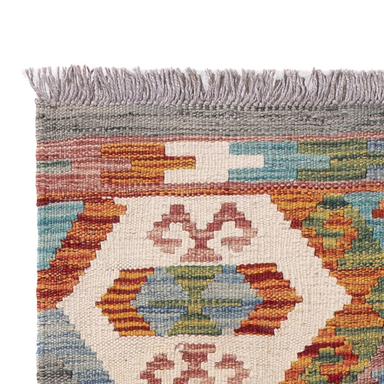 Kilim Maimana Tæppe 197x64cm - Uldtæppe