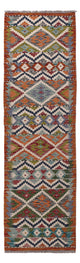 Kilim Maimana Tæppe 201x59cm - Uldtæppe