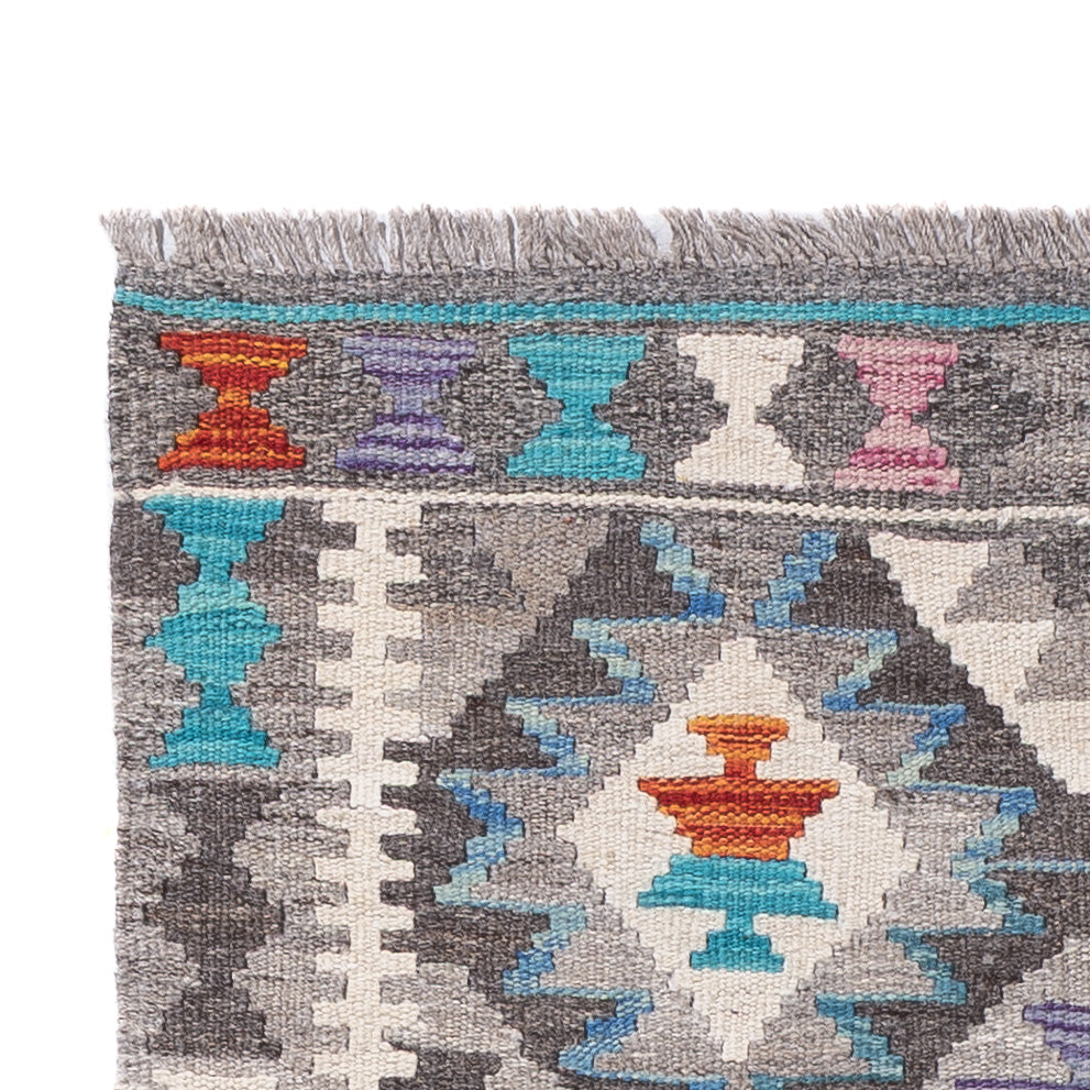 Kilim Maimana Tæppe 195x82cm - Uldtæppe
