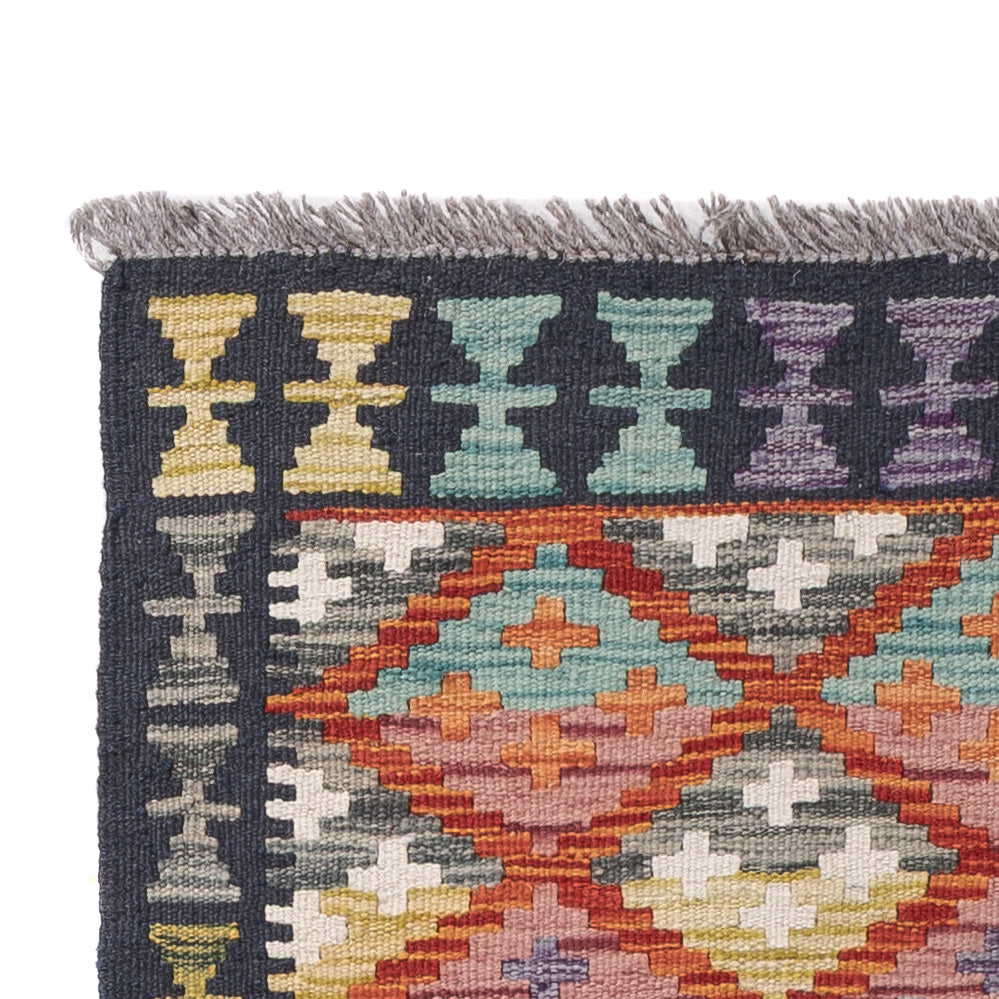 Kilim Maimana Tæppe 198x82cm - Uldtæppe