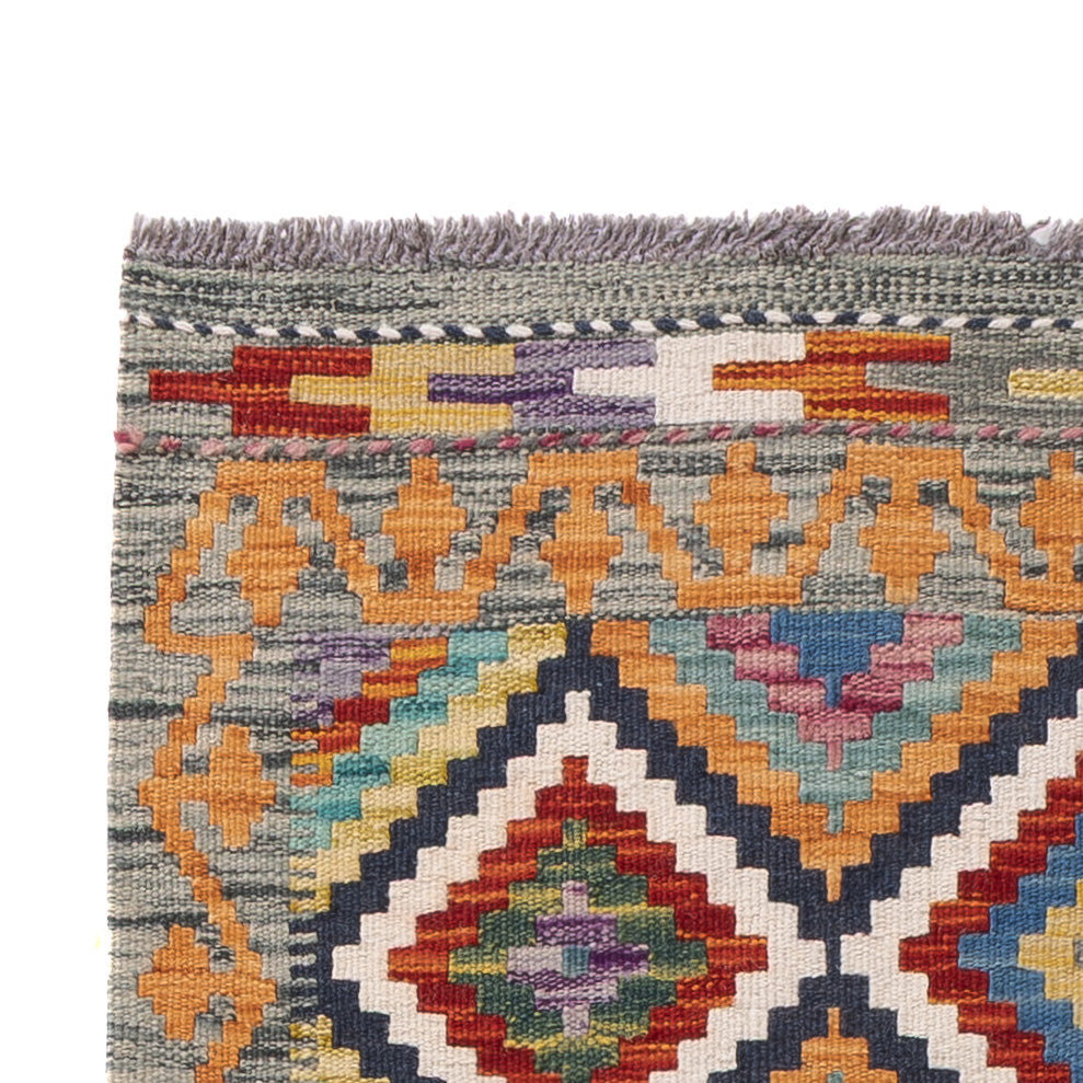 Kilim Maimana Tæppe 197x84cm - Uldtæppe