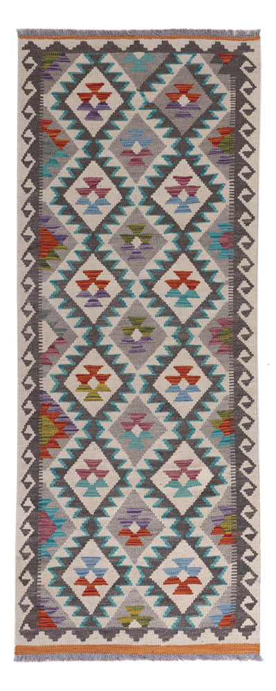 Kilim Maimana Tæppe 79x209cm - Uldtæppe