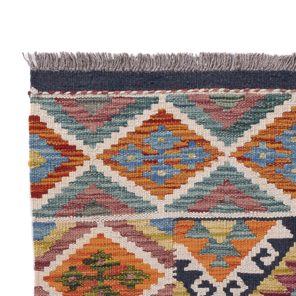 Kilim Maimana Tæppe 190x80cm - Uldtæppe