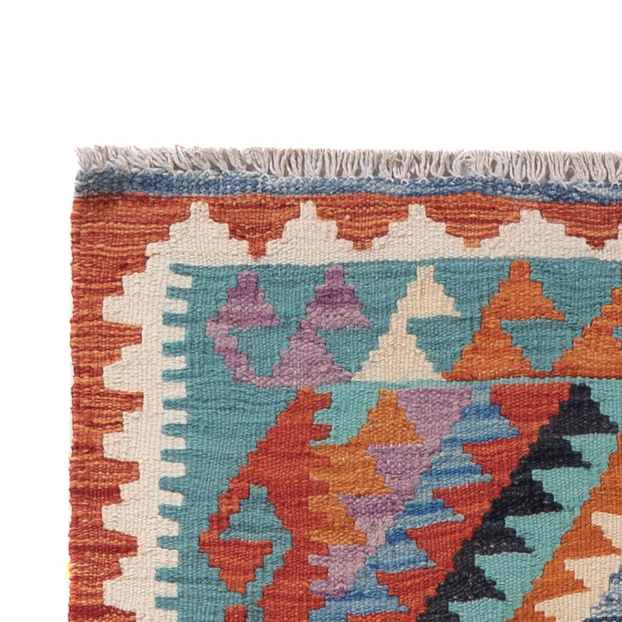 Kilim Maimana Tæppe 203x73cm - Uldtæppe