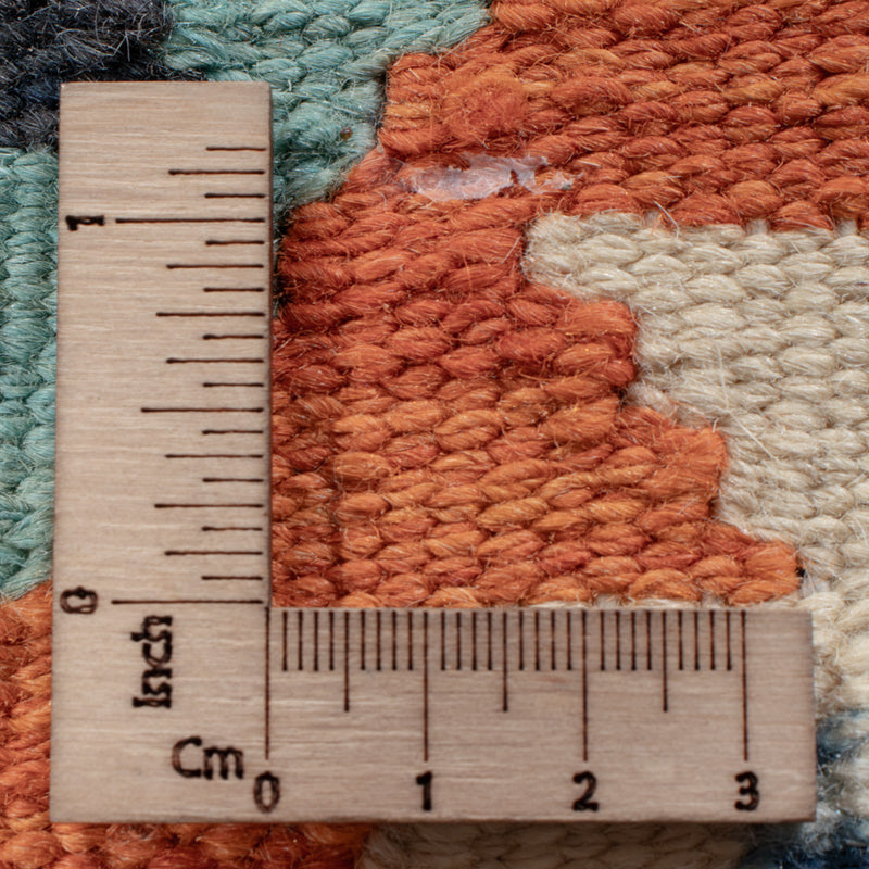 Läufer Kelim - Splash - 203 x 73 cm - mehrfarbig