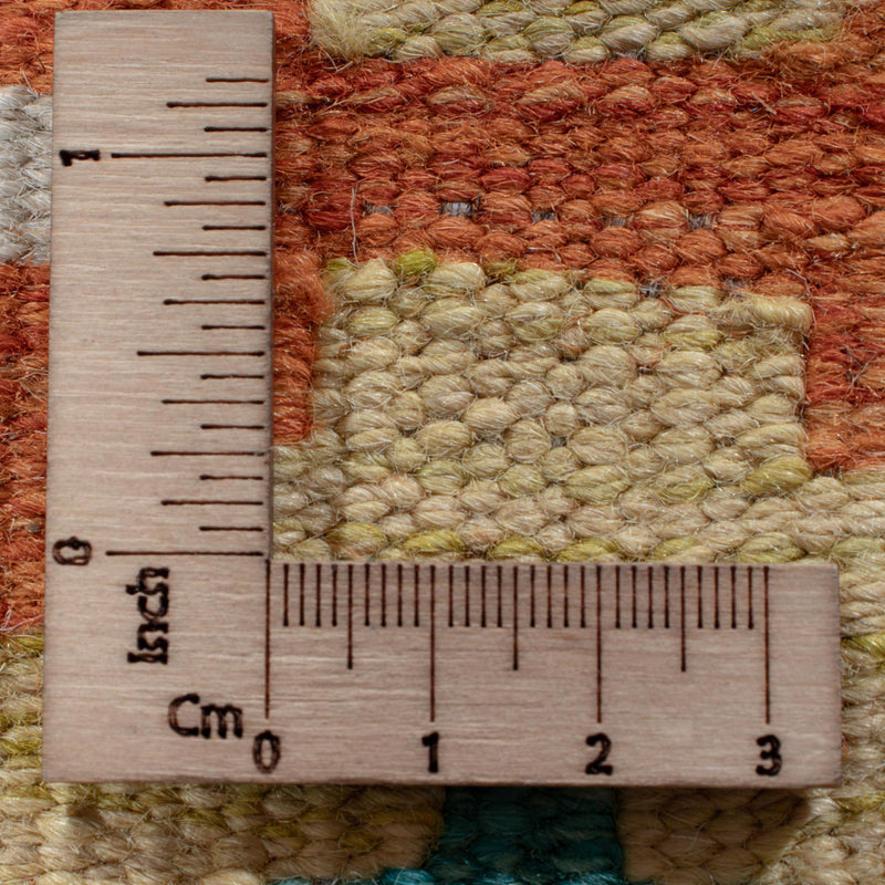 Läufer Kelim - Splash - 217 x 60 cm - mehrfarbig