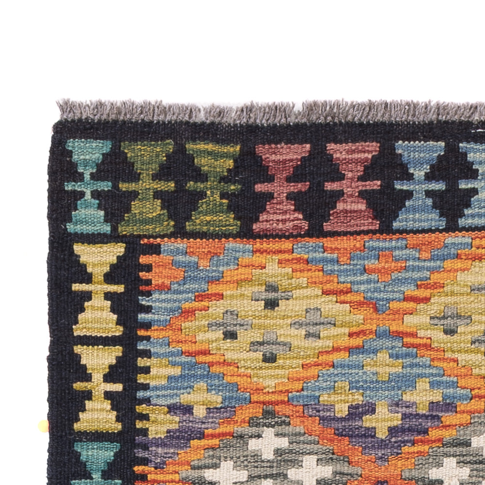 Kilim Maimana Tæppe 202x84cm - Uldtæppe