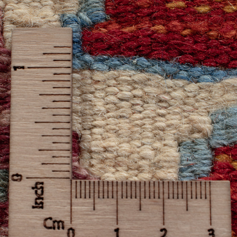 Läufer Kelim - Splash - 203 x 79 cm - mehrfarbig