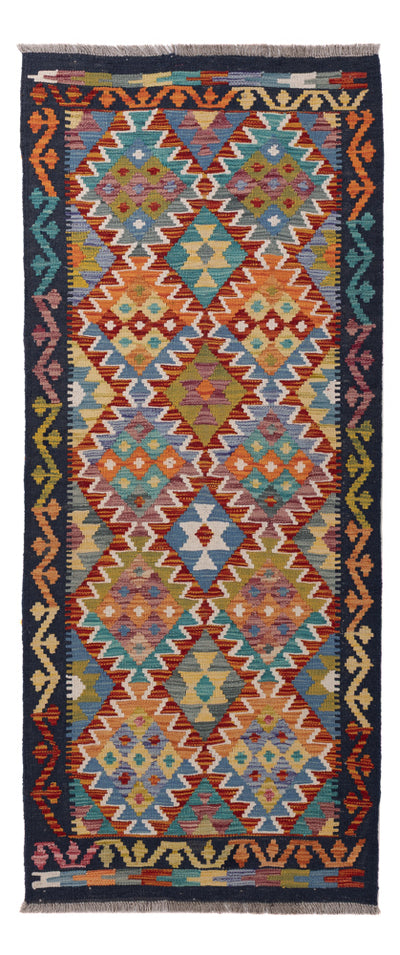 Kilim Maimana Tæppe 83x197cm - Uldtæppe