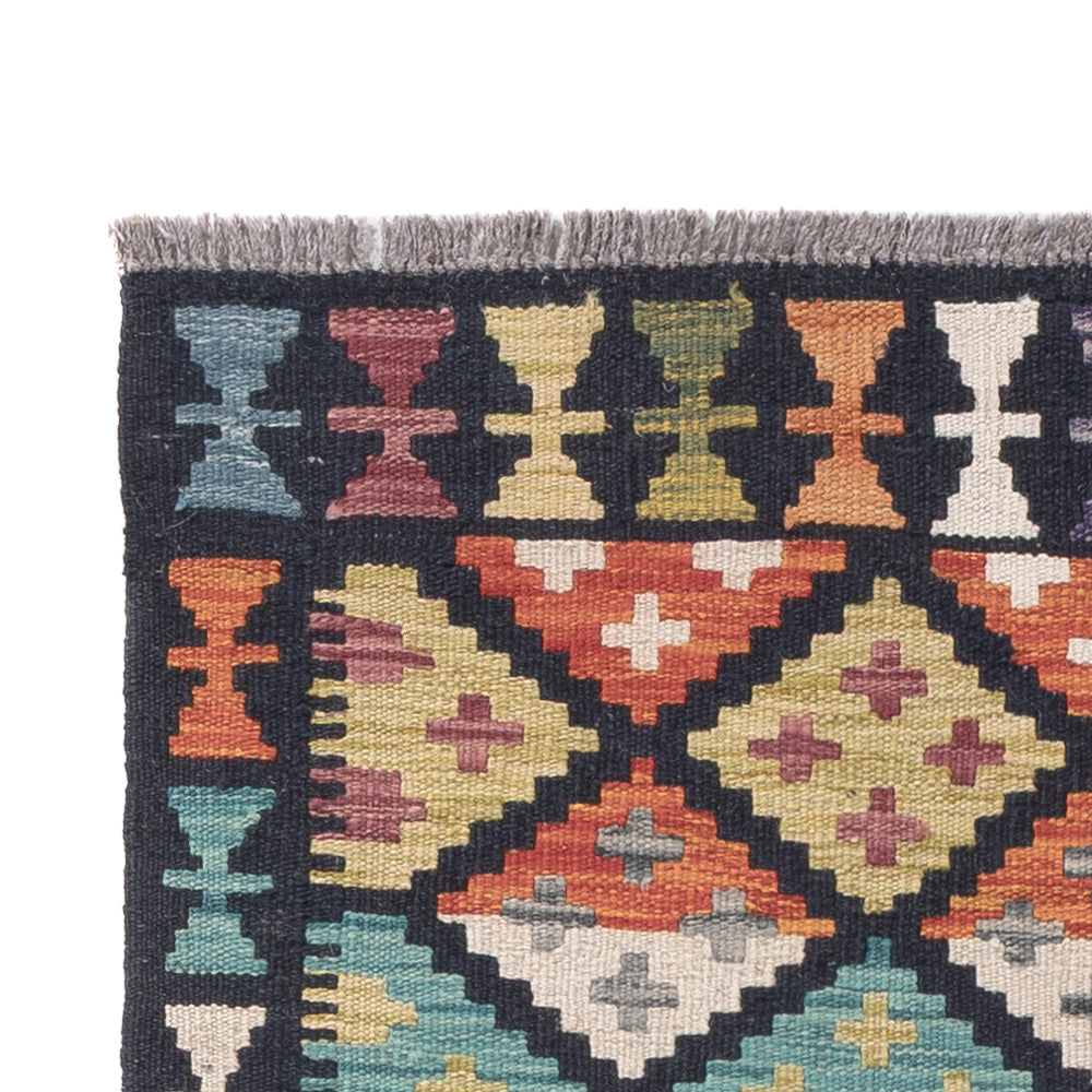 Kilim Maimana Tæppe 196x84cm - Uldtæppe