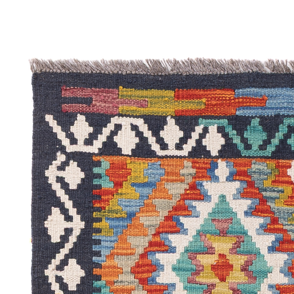 Kilim Maimana Tæppe 197x86cm - Uldtæppe