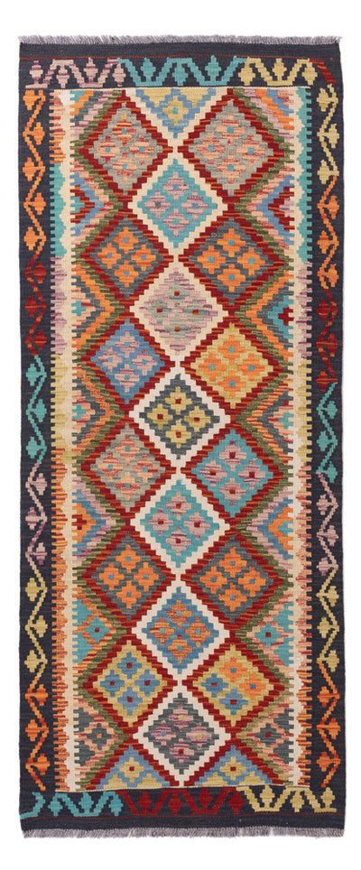 Kilim Maimana Tæppe 79x193cm - Uldtæppe