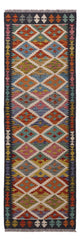 Kilim Maimana Tæppe 202x67cm - Uldtæppe