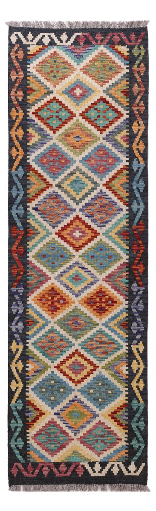 Kilim Maimana Tæppe 61x200cm - Uldtæppe