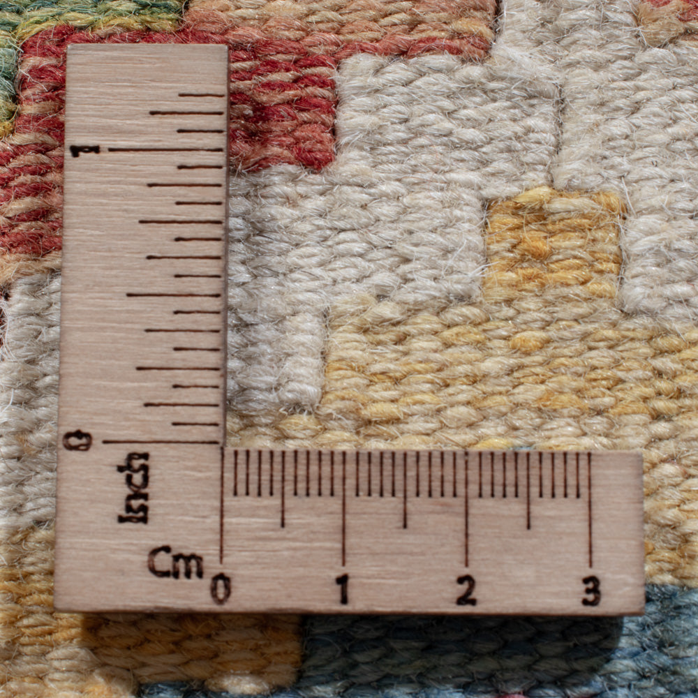 Läufer Kelim - Splash - 200 x 61 cm - mehrfarbig